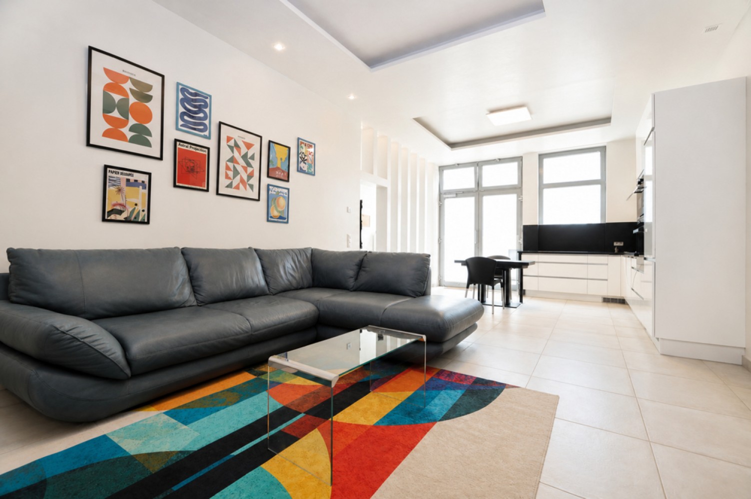 Exklusive 3-Raum Whg. im Loftstil mit 2 Bädern, EBK sowie Balkon u. Terrasse in der Altstadt von HRO - Foto 2